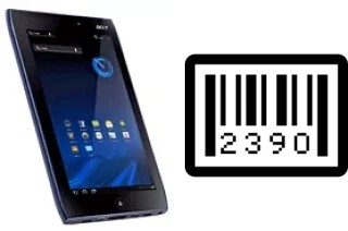 Comment voir le numéro de série sur Acer Iconia Tab A101