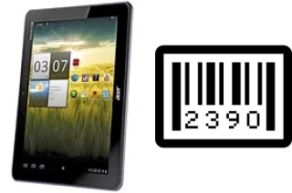 Comment voir le numéro de série sur Acer Iconia Tab A210