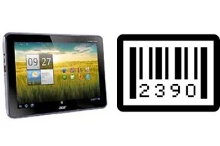 Comment voir le numéro de série sur Acer Iconia Tab A700