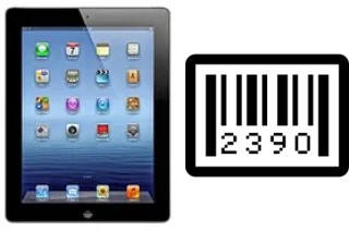 Comment voir le numéro de série sur Apple iPad 3 Wi-Fi