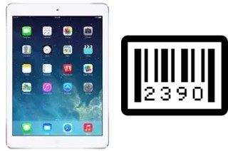 Comment voir le numéro de série sur Apple iPad Air