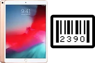 Comment voir le numéro de série sur Apple iPad Air (2019)