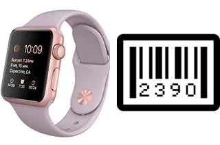 Comment voir le numéro de série sur Apple Watch Sport 38mm (1st gen)