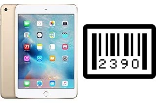Comment voir le numéro de série sur Apple iPad mini 4 (2015)