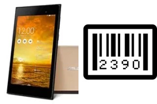 Comment voir le numéro de série sur Asus Memo Pad 7 ME572C
