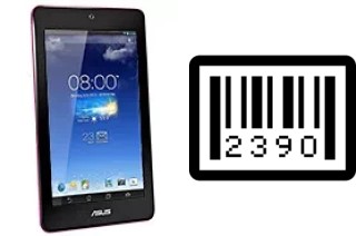 Comment voir le numéro de série sur Asus Memo Pad HD7 8 GB