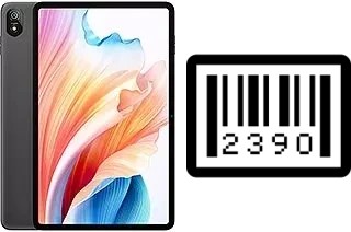Comment voir le numéro de série sur Blackview Tab 18