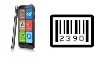 Comment voir le numéro de série sur Brondi AMICO SMARTPHONE S NERO