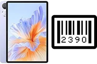 Comment voir le numéro de série sur Honor Pad V9