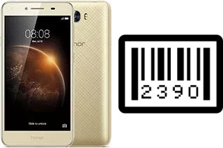 Comment voir le numéro de série sur Honor 5A
