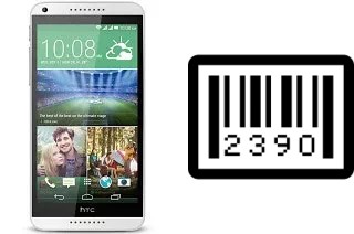 Comment voir le numéro de série sur HTC Desire 816 dual sim