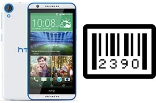 Comment voir le numéro de série sur HTC Desire 820s dual sim