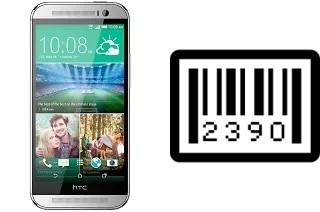 Comment voir le numéro de série sur HTC One (M8) dual sim