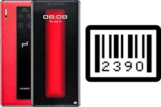 Comment voir le numéro de série sur Huawei Mate 30 RS Porsche Design