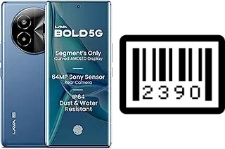 Comment voir le numéro de série sur Lava Bold