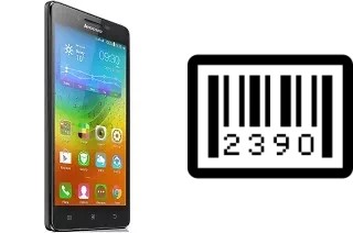 Comment voir le numéro de série sur Lenovo A6000
