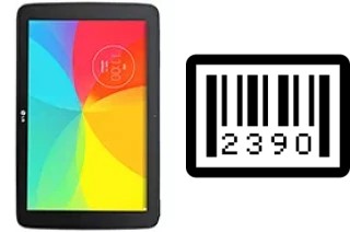 Comment voir le numéro de série sur LG G Pad 10.1 LTE