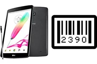 Comment voir le numéro de série sur LG G Pad II 8.0 LTE