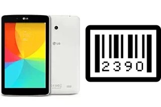 Comment voir le numéro de série sur LG G Pad 8.0
