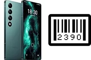Comment voir le numéro de série sur Meizu 20 Infinity