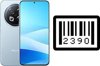 Comment voir le numéro de série sur Meizu Note 22 Pro