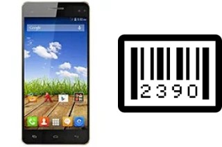 Comment voir le numéro de série sur Micromax A190 Canvas HD Plus
