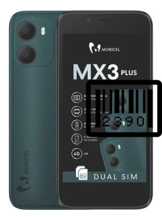 Comment voir le numéro de série sur Mobicel MX3 Plus