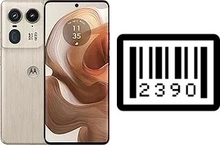 Comment voir le numéro de série sur Motorola Moto X50 Ultra