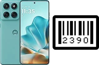 Comment voir le numéro de série sur Motorola Edge 60 Fusion
