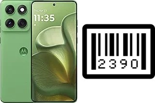 Comment voir le numéro de série sur Motorola Edge 60