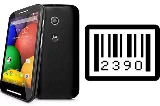 Comment voir le numéro de série sur Motorola Moto E Dual SIM