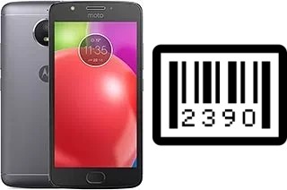 Comment voir le numéro de série sur Motorola Moto E4