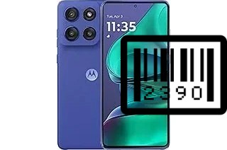 Comment voir le numéro de série sur Motorola Edge 60 Stylus