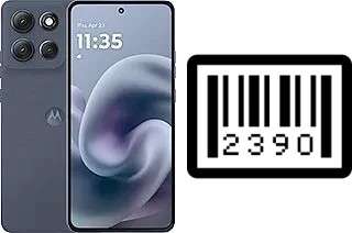Comment voir le numéro de série sur Motorola Moto G86 Power