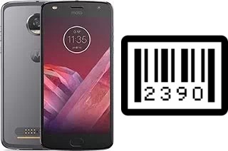 Comment voir le numéro de série sur Motorola Moto Z2 Play