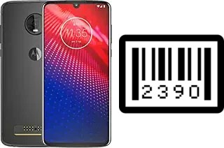Comment voir le numéro de série sur Motorola Moto Z4