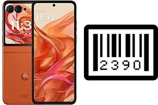 Comment voir le numéro de série sur Motorola Razr 50