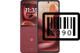 Comment voir le numéro de série sur Motorola Razr 60 Ultra
