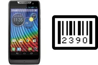 Comment voir le numéro de série sur Motorola RAZR D3 XT919