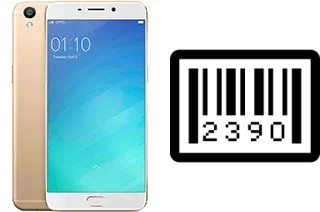 Comment voir le numéro de série sur Oppo F1 Plus