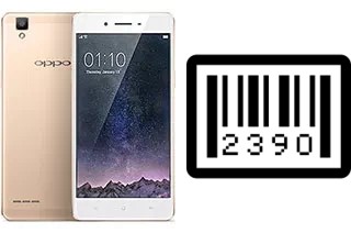 Comment voir le numéro de série sur Oppo F1
