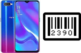 Comment voir le numéro de série sur Oppo K1