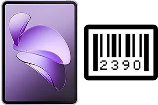 Comment voir le numéro de série sur Oppo Pad 3
