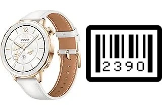Comment voir le numéro de série sur Oppo Watch X2 Mini