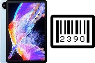 Comment voir le numéro de série sur Oscal Pad 90