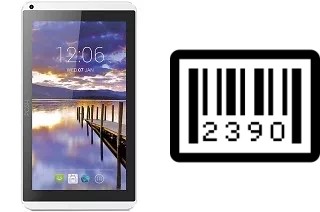 Comment voir le numéro de série sur Posh Equal Lite W700