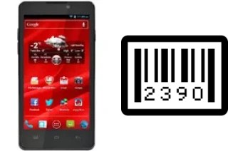 Comment voir le numéro de série sur Prestigio MultiPhone 4505 Duo