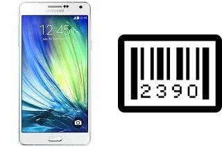 Comment voir le numéro de série sur Samsung Galaxy A7 Duos