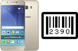 Comment voir le numéro de série sur Samsung Galaxy A8 SM-A800F