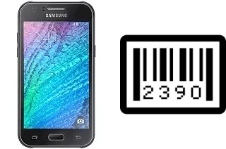 Comment voir le numéro de série sur Samsung Galaxy J1 4G